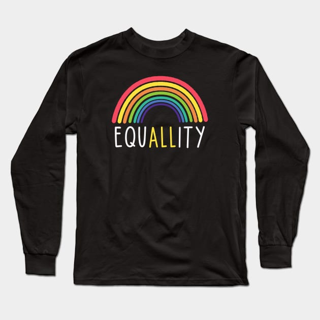 equality - we are all equal great design for human rights day Long Sleeve T-Shirt by teemarket